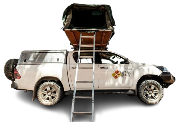 Toyota Hilux 4x4 Rooftop Tent Car Uganda Rental