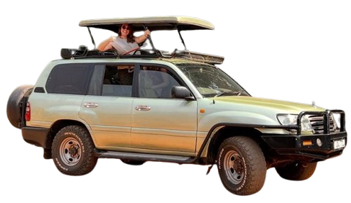 GX 4x4 car rental uganda with popup roof