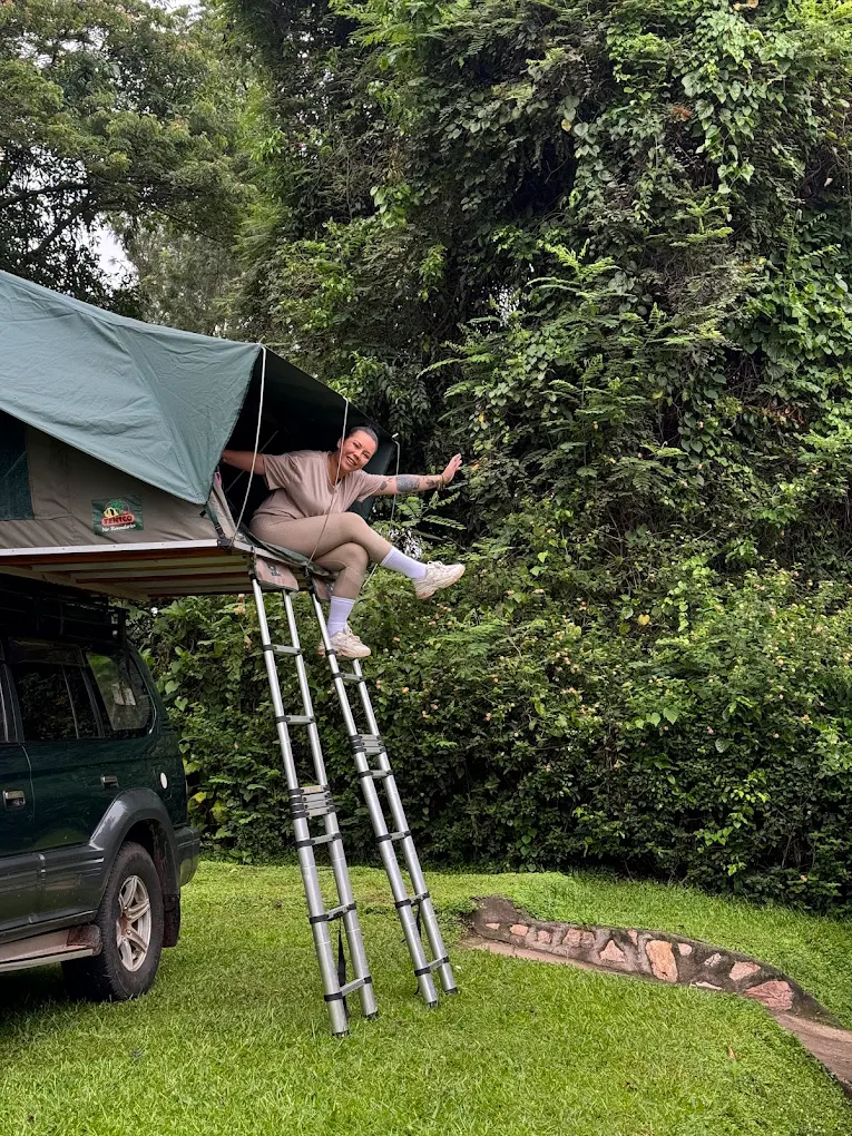 how to set up a rooftop tent