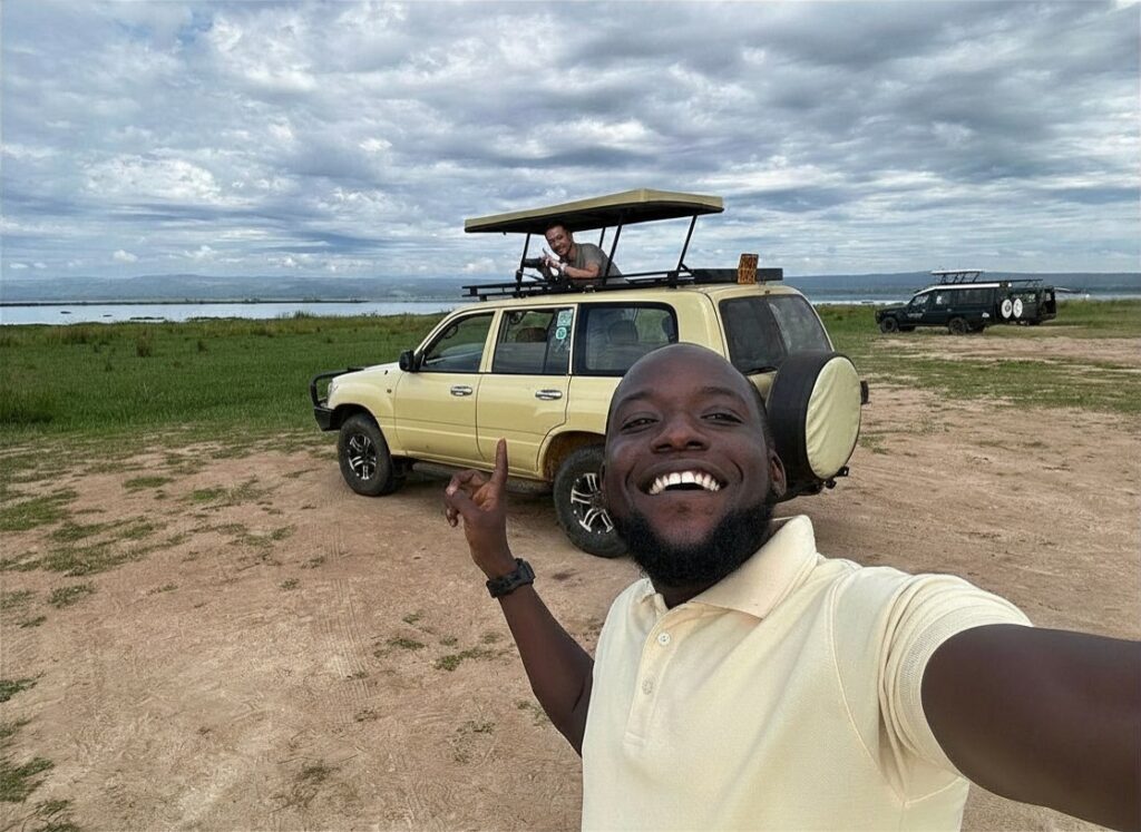 Gx land cruiser with driver