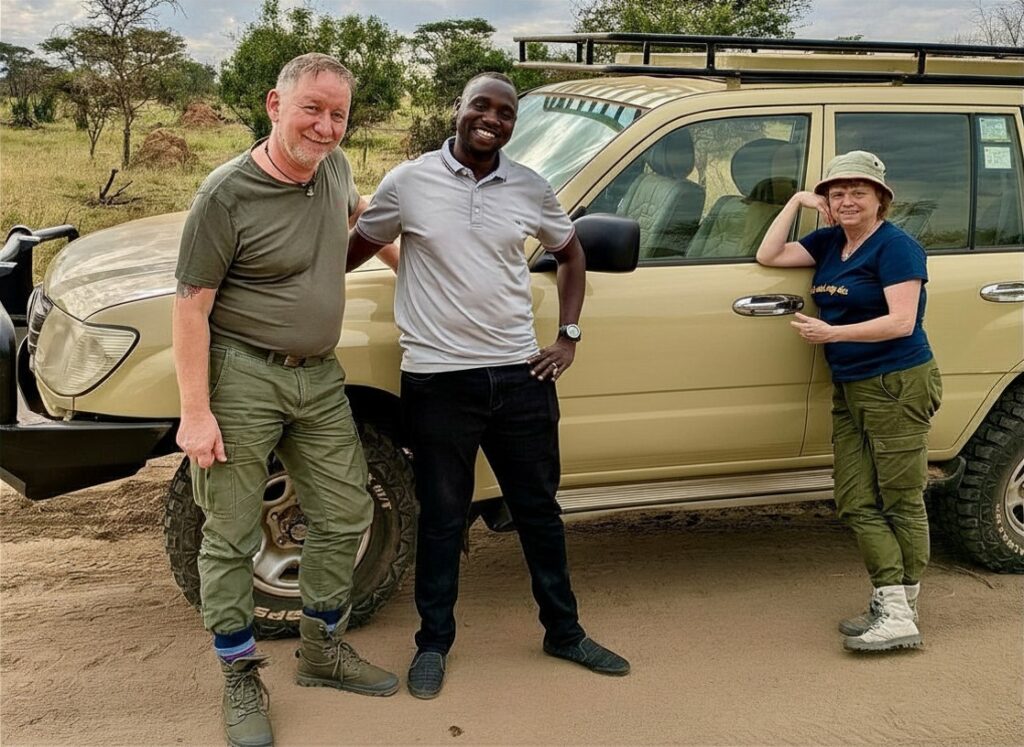 cheap car rental entebbe with a professional safari guide