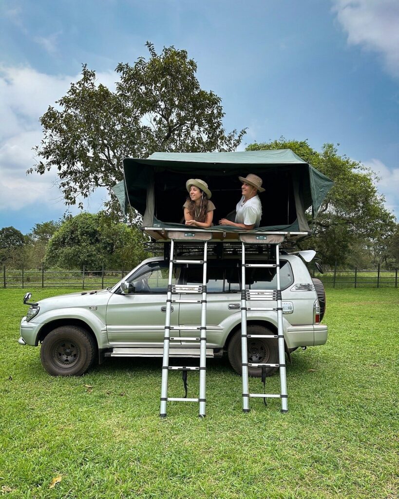cheap car rental uganda with family tent