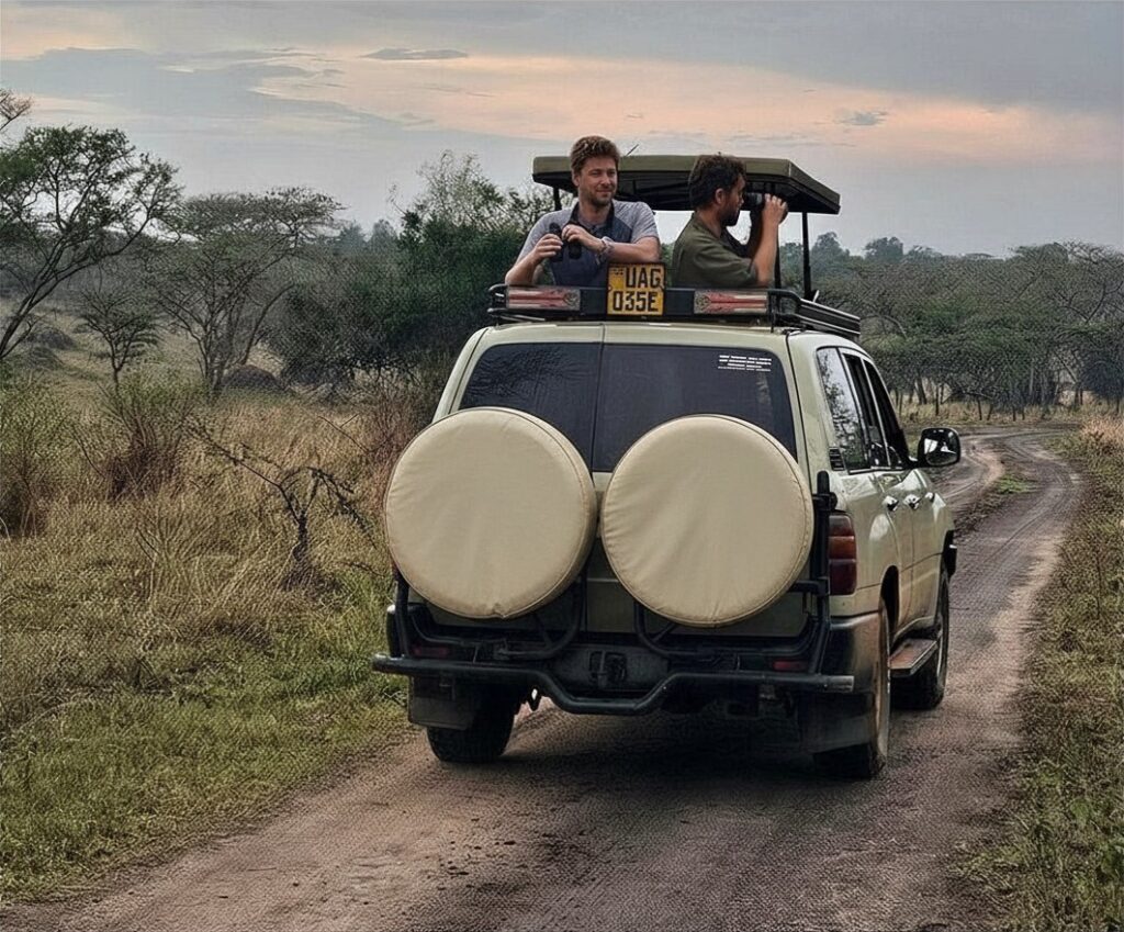 Land Cruiser GX with popup roof rental Uganda